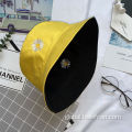 Custom Bucket Hats 100% Cotton Bucket Hat Unisex Bucket Beach hat Supplier